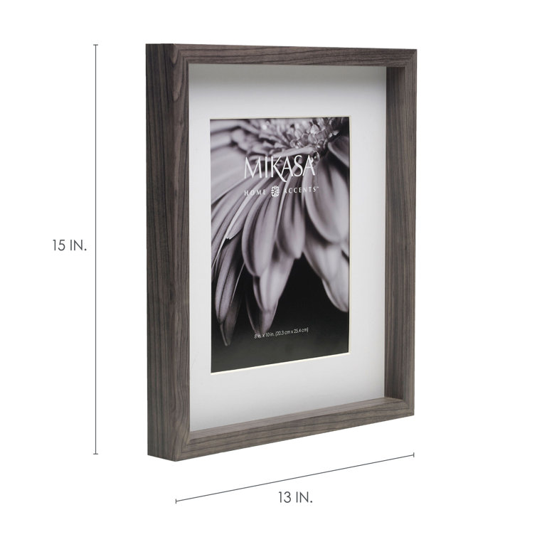 11x14 black store frame with mat